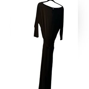 Nina Leonard black One Piece Pant Suit Size X-Large